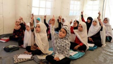 تصویر فعالیت مدارس مخفی برای دختران در افغانستان تحت حاکمیت طالبان