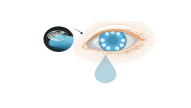 تصویر ساخت لنزی که می‌تواند نشانه‌های وجود سرطان را در اشک چشم تشخیص دهد 