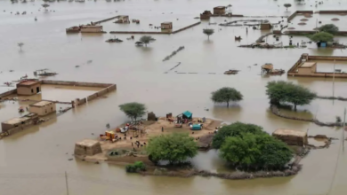 تصویر جان باختن ۷۹ نفر در اثر سیلاب‌های اخیر در سودان