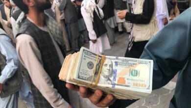 تصویر کوچک تر شدن سفره مردم افغانستان در دوران حکومت طالبان