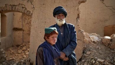 تصویر درخواست کمک مردم استان هلمند افغانستان برای بازسازی خانه هایشان