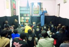 تصویر برگزاری مراسم عزاداری شهادت امام حسن عسکری علیه السلام در کشورهای مختلف جهان