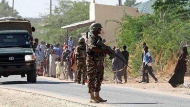 تصویر ارتش سومالی شهرک حوادل را آزاد کرد