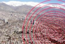 تصویر وقوع زلزله ای مهیب در شهر خوی در شمال غرب ایران