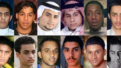 تصویر ۱۵ زندانی سیاسی زیر سایه حکم اعدام در عربستان