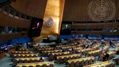 تصویر صدور اولین قطعنامه سازمان ملل متحد علیه طالبان