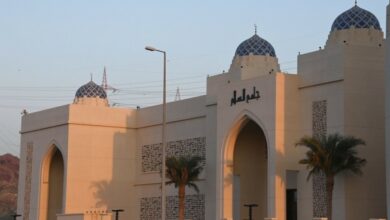 تصویر افتتاح بزرگ ترین مسجد شیعیان عمان