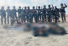 تصویر کشته شدن شش عضو د۱عش در عراق