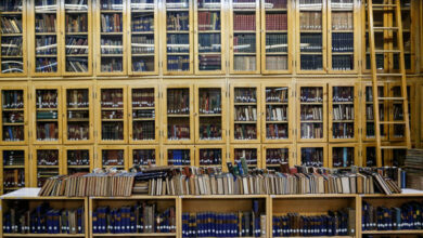 تصویر حذف نسخه های خطی از سایت کتابخانه مرکزی دانشگاه تهران