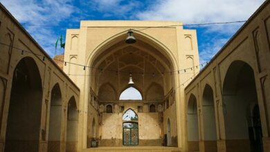 تصویر کشف تاریخی زیر یک مسجد در استان اصفهان