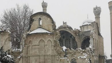 تصویر تخریب مساجد و آثار تاریخی در زلزله ترکیه و سوریه