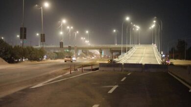 تصویر افتتاح پل “یا حسین” در نجف اشرف