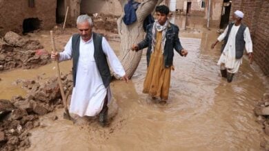 تصویر افغانستان| خسارت‌های سنگین مالی و تلفات انسانی بر اثر وقوع سیلاب بهاری در چند ولایت