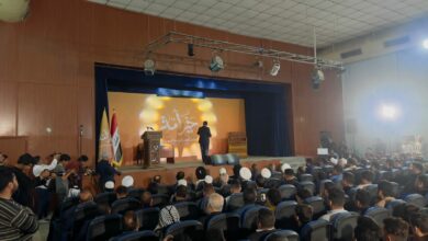 تصویر برگزاری اولین کنفرانس مواکب و هیئات های حسینی در بغداد