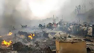 تصویر اقدام خرابکارانه، عامل آتش گرفتن اردوگاه مسلمانان روهینگیا در بنگلادش