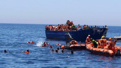 تصویر بیش از ۴۰۰ پناهجو در سه ماه نخست سال ۲۰۲۳ در دریای مدیترانه غرق شده ‌اند