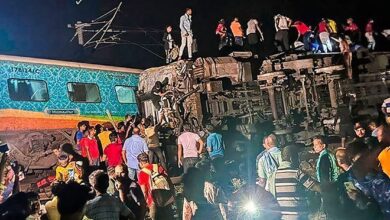 تصویر آمار سانحه قطار در هند از ۲۸۸ کشته و یک هزار مصدوم گذشت