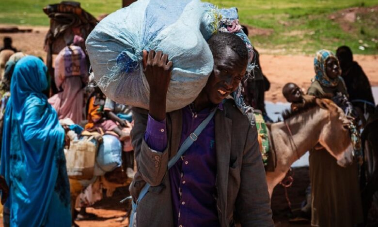 سه میلیون نفر به دلیل جنگ در سودان آواره شده اند