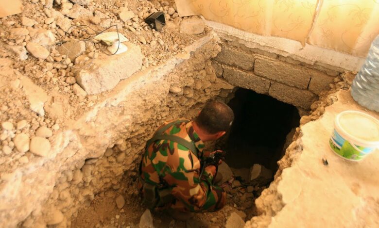 کشف سه پناهگاه سنی های تندروی د۱عش در جنوب شرق موصل