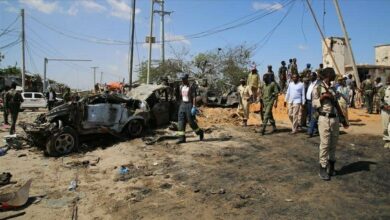 سه نفر بر اثر حمله انتحاری در پایتخت سومالی جان باختند