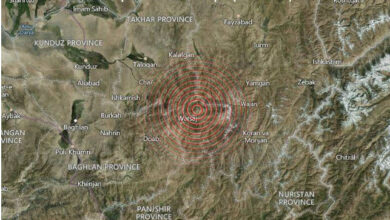 وقوع دومین زمین لرزه طی 24 ساعت گذشته در افغانستان
