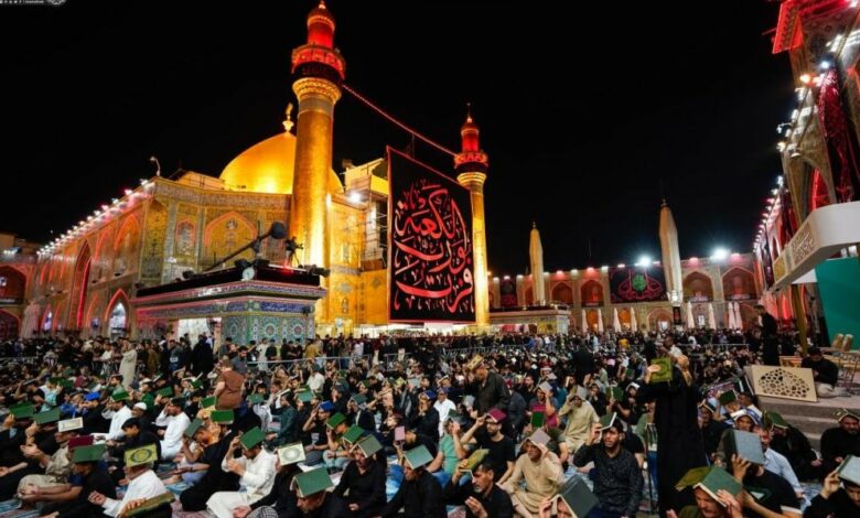 مشارکت میلیونی محبان و شیعیان امیر المومنین در شبهای قدر در حرم مطهر علوی