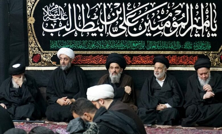برگزاری مراسم شبهای قدر در بیت آیت الله العظمی شیرازی در قم