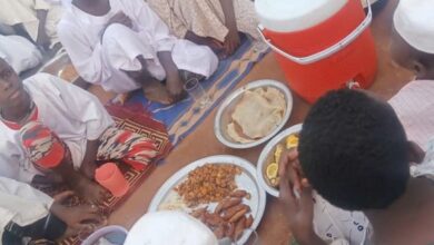 توزیع افطار میان کودکان نیازمند سودان