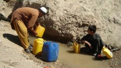 سازمان ملل: از هر 10 خانواده، هشت خانواده در افغانستان به آب پاک دسترسی ندارند