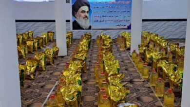 اهدای صدها بسته معیشتی به اساتید و طلاب علوم دینی توسط دفتر آیت الله العظمی شیرازی در افغانستان