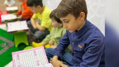 پایان کلاس های رمضانی قرآن و عقاید ویژه نونهالان در کربلا