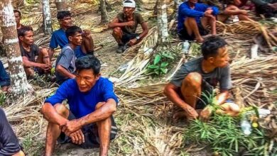 با تشدید جنگ، ساکنان میانمار به تایلند گریختند