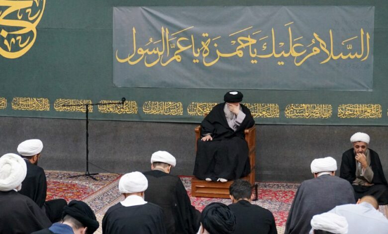 گرامیداشت سالروز شهادت حضرت حمزه و حضرت عبدالعظیم حسنی سلام الله علیهما در بیت آیت الله العظمی شیرازی