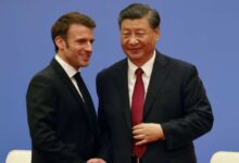 واکنش‌ها به سفر رئیس‌جمهور چین به فرانسه