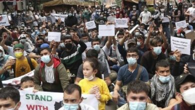 اعتراض پناهجویان افغانستانی در اندونزی به خشونت کشیده شد