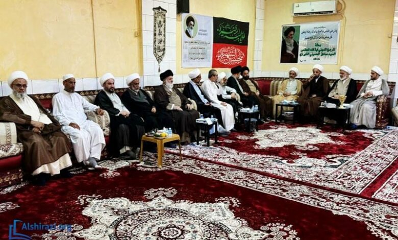 دیدار اعضای بعثه آیت الله العظمی یعقوبی با اعضای بعثه آیت الله العظمی شیرازی در مدینه منوره