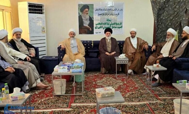 آغاز فعالیت های بعثه آیت الله العظمی شیرازی در مکه مکرمه در ایام حج ۱۴۴۵