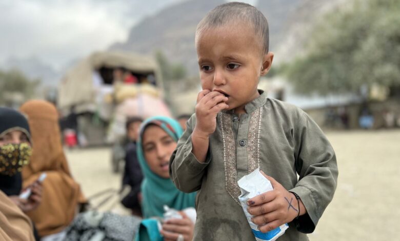 سازمان ملل: بیش از ۹ میلیون کودک در افغانستان به کمک‌های بشردوستانه نیاز دارند