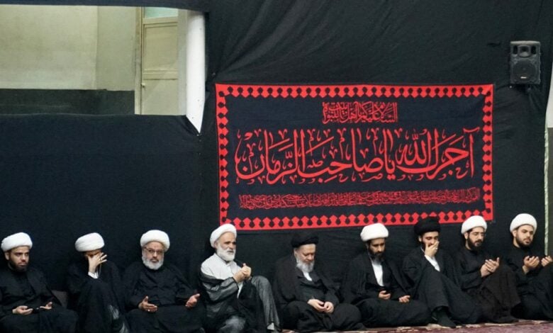 اقامه مجلس سوگواری شهادت حضرت امام جواد علیه السلام در بیت آیت الله العظمی شیرازی در قم