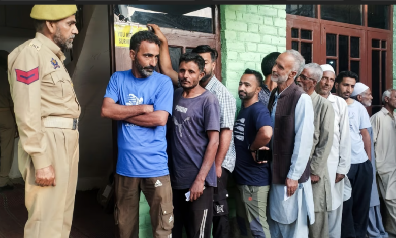 حضور بیش از 50 درصدی در انتخابات جامو و کشمیر