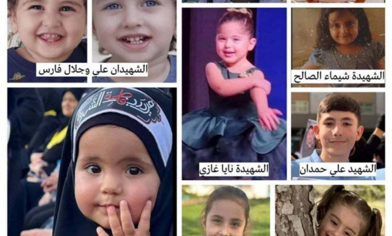 کشته شدن بیش از 200 کودک طی دوماه در لبنان