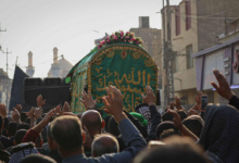 برگزاری مراسم سالروز شهادت حضرت قاسم بن موسی کاظم در حله‌ی عراق