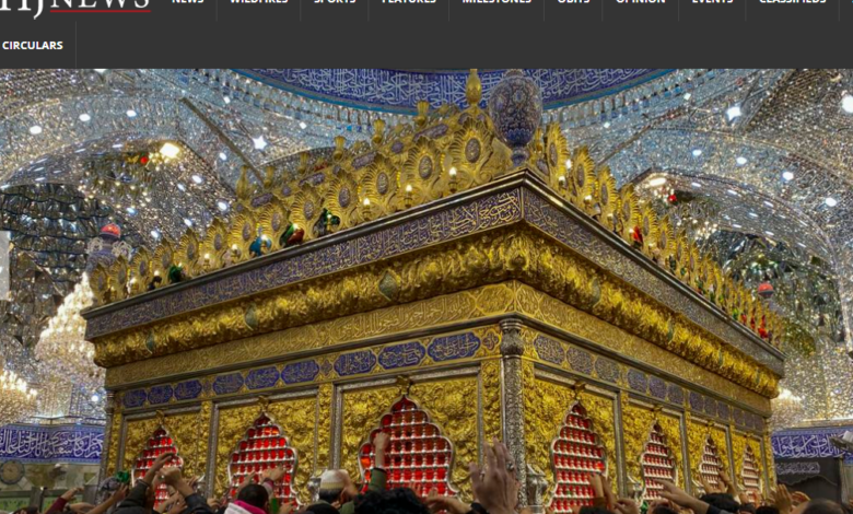 خیل عظیم زائران شب جمعه کربلا، در قاب تصویر روزنامهی بینالمللی ژورنال حرالد