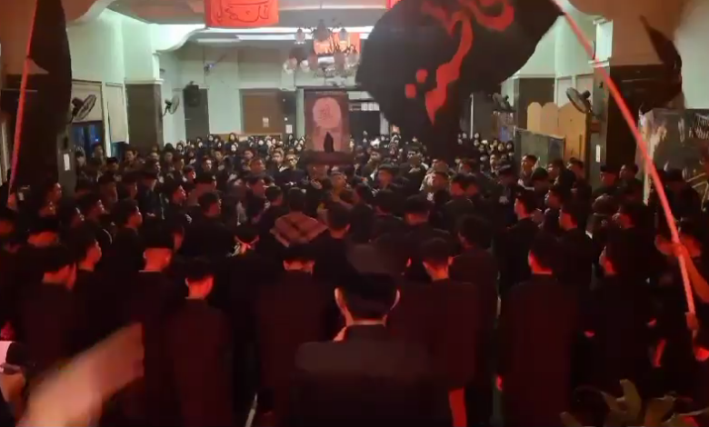 مراسم سوگواری شهادت حضرت فاطمه زهرا سلام الله علیها در مدرسه خاتم النبیین جاکارتا