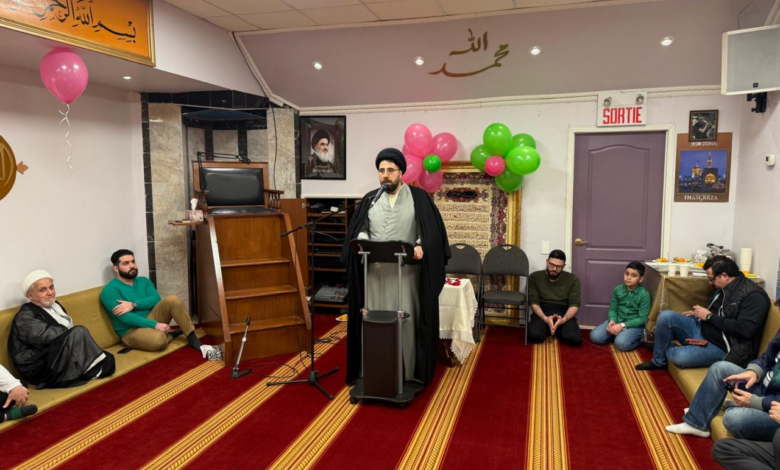 برگزاری جشن میلاد دختر پیامبر اکرم صلی الله علیه و آله در مرکز اسلامی کانادا