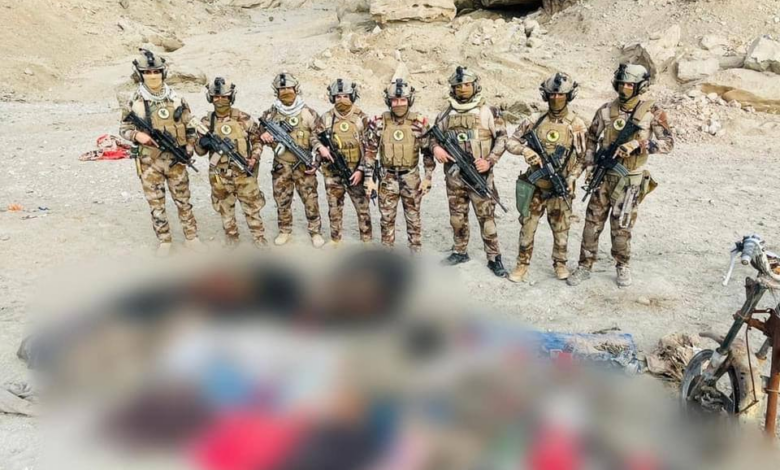 کشته شدن 7 داعشی و انهدام 22 مخفیگاه تروریستی در عراق