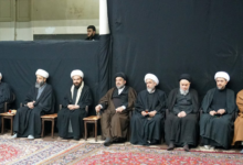 بزرگداشت سالروز شهادت حضرت امام هادی علیه السلام در بیت آیت الله العظمی شیرازی در قم