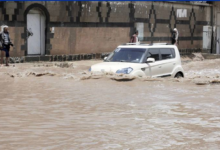 سیل و طوفان شدید در عربستان