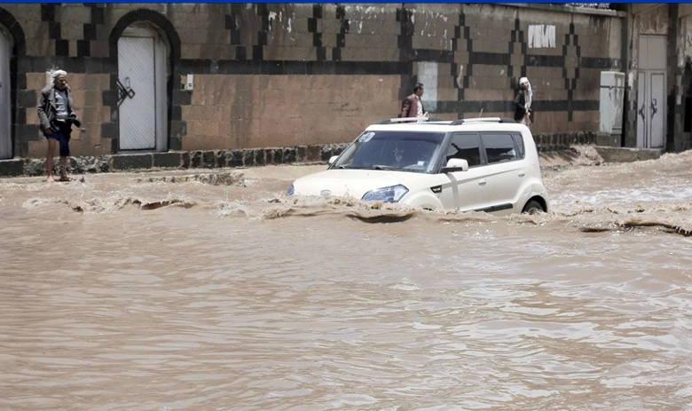 سیل و طوفان شدید در عربستان