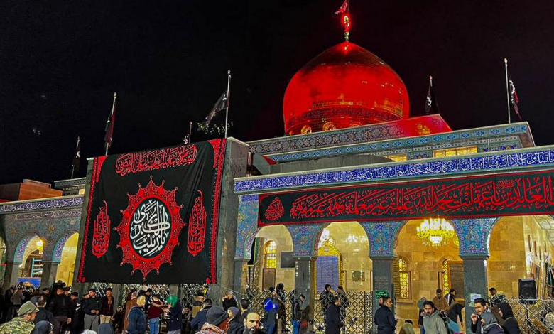 مراسم عزاداری شهادت حضرت زینب سلاماللهعلیها در دمشق